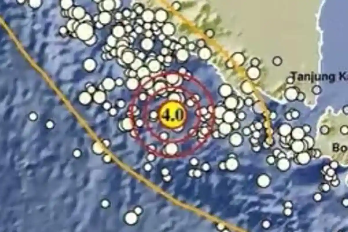 Gempa Bumi Hari Ini Selasa 19 Maret 2024, Info BMKG Magnitudo 4,0 SR