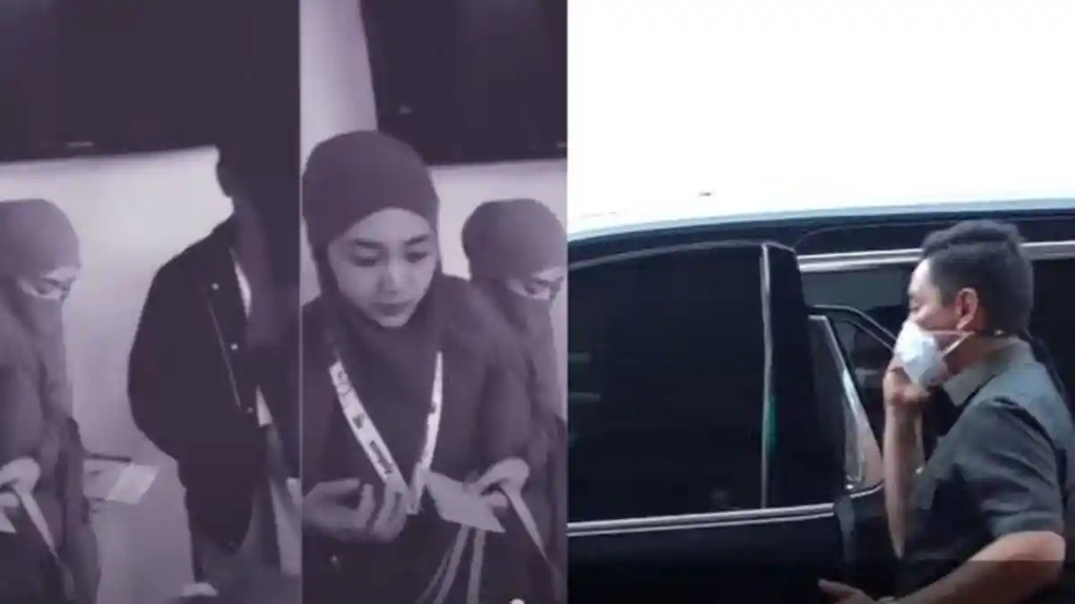 Lesti Kejora Kenakan Cadar Saat Berangkat Umrah Bareng Baby L