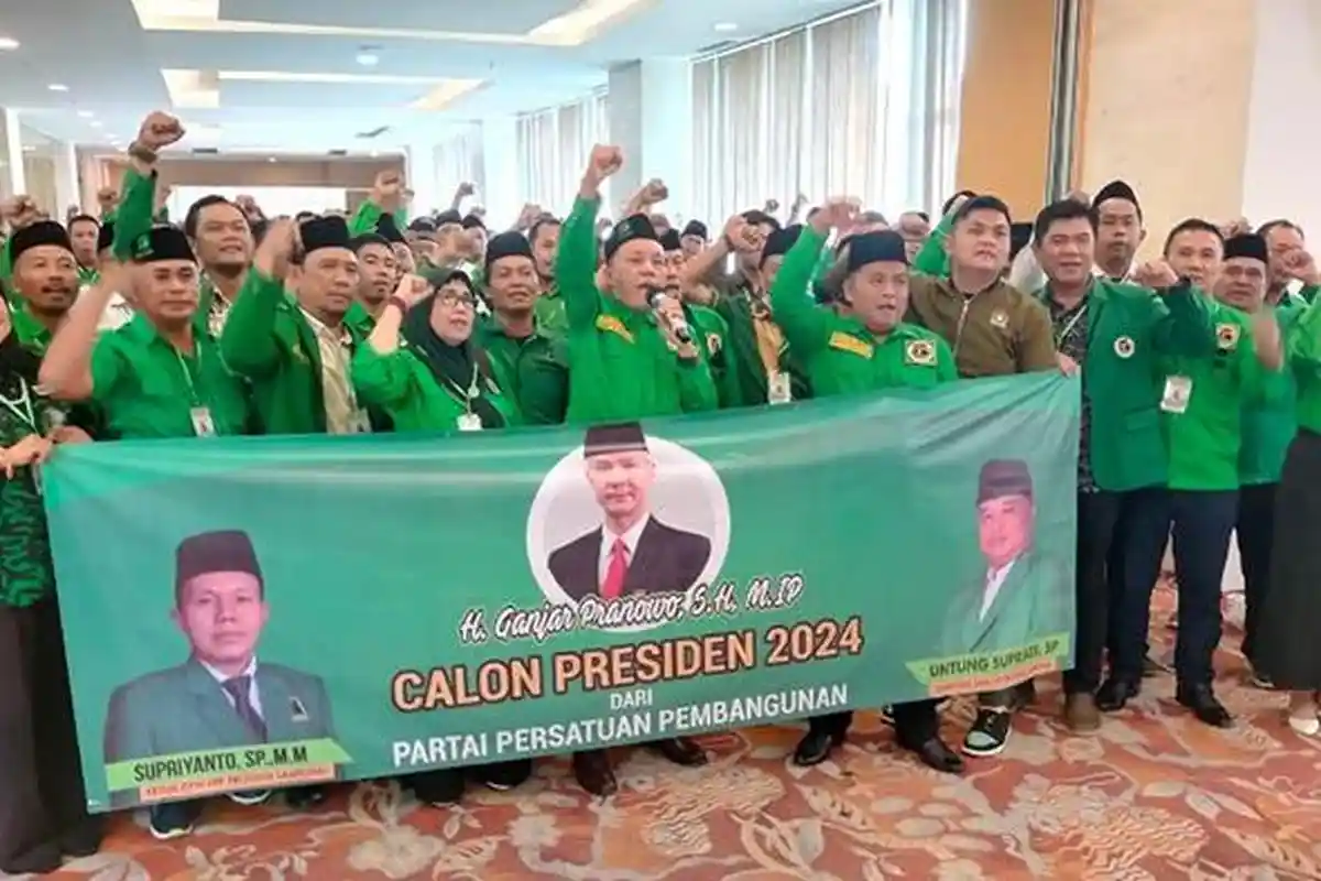 PPP Lampung Deklarasi dukung Ganjar Pranowo sebagai Calon Presiden 2024