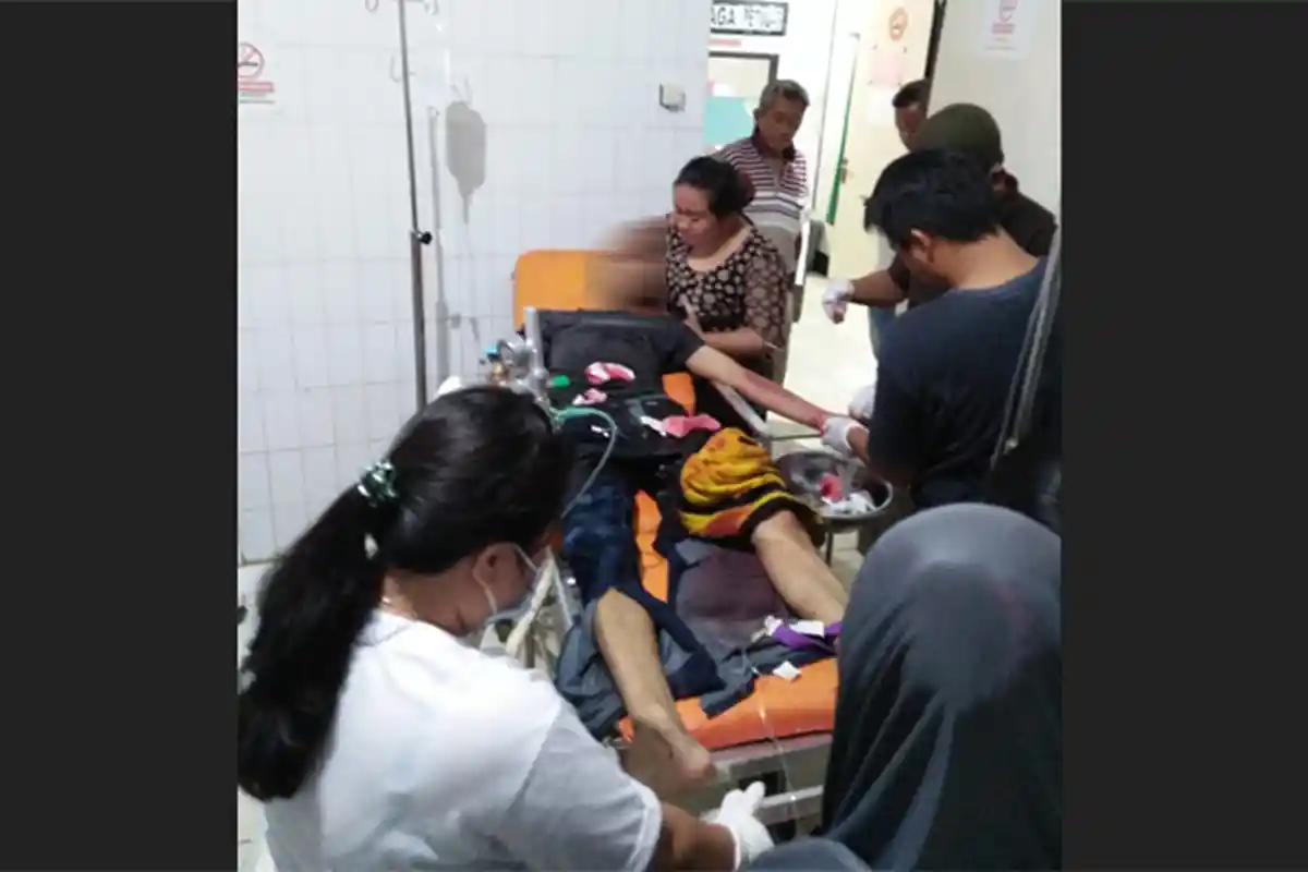 Diduga Hendak Bunuh Diri,Pria di Landak Ditemukan Berlumuran Darah