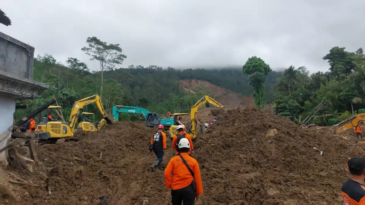 Puluhan Warga Situkung Banjarnegara Bertahan di Pengungsian, Dua Korban Baru Ditemukan
