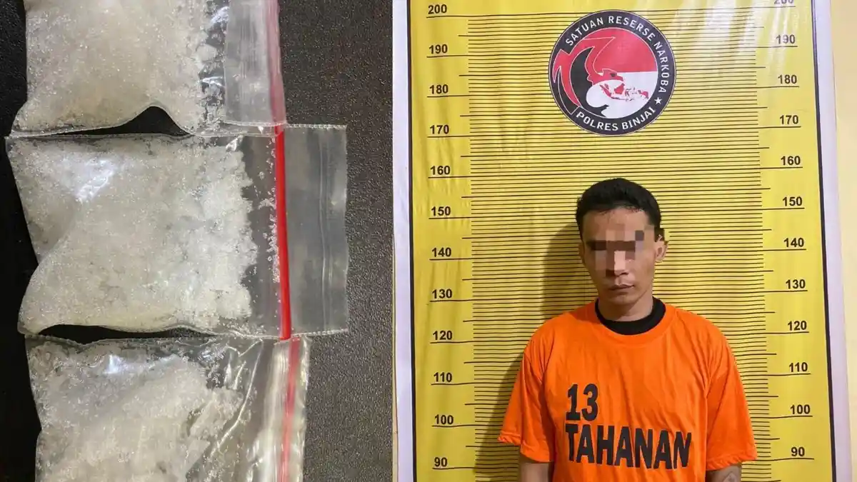 Saat Menuggu Pembeli, IR Ditangkap Satnarkoba Polres Binjai Dari Dusun Kenanga