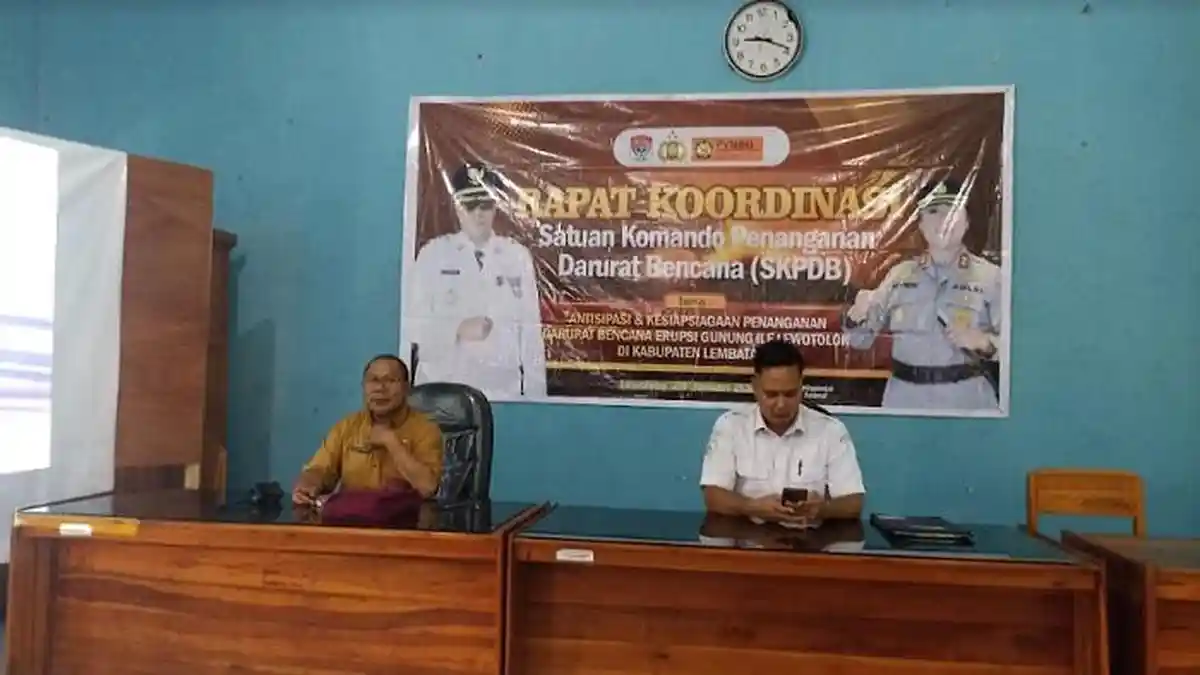 BPBD Lembata Mulai Bahas Rencana Kontingensi Tsunami Lewoleba