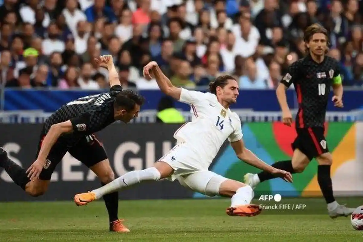 Hasil UEFA Nations League Korasia vs Prancis, Duel Luka Modric vs Benzema Minim Gol