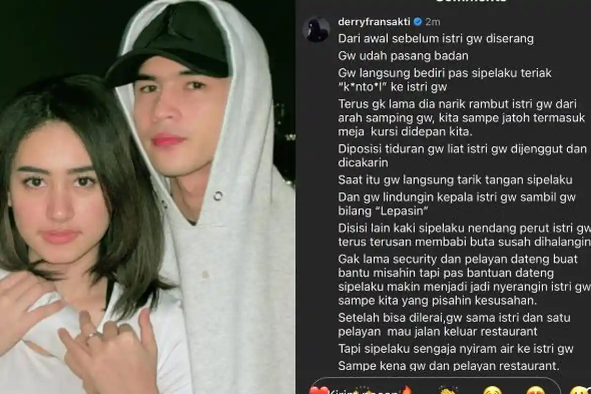 Dituding Tak Bela Afifah Riyad yang Dianiaya oleh Mantan Pacarnya, Derry Fransakti Beri Klarifikasi