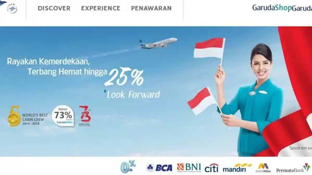 Promo 17 Agustus - Seluruh Rute Domestik dan Internasional Garuda ...