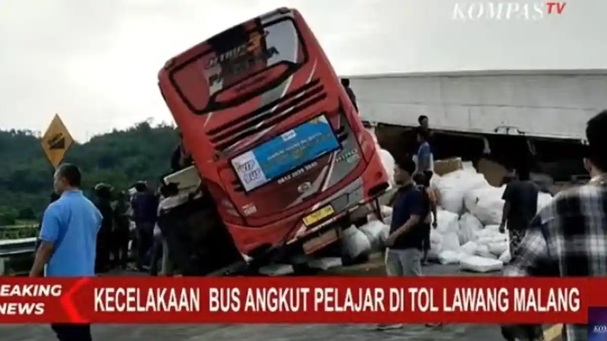 Daftar Korban Kecelakaan Maut Bus vs Truk di Jalan Tol Lawang, Dilarikan ke 4 Rumah Sakit