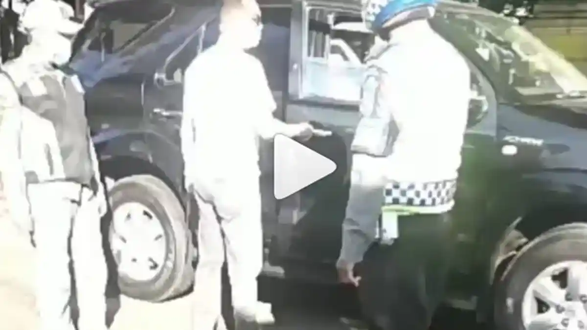 Nasib Polisi Naik Fortuner yang Marah Disuruh Pakai Masker : Dipindah Tugas dari SIM ke Yanma