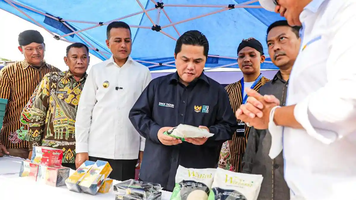 Menteri BUMN Resmikan Pabrik Minyak Makan Merah, Wagub Sumut Ijeck Harap tak Lagi Alami Kelangkaan