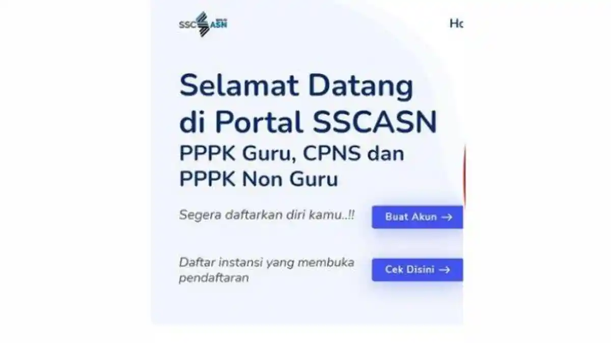 LINK Daftar CPNS 2023 Bisa Diakses 17 September, Ini Jadwal Buat Akun SSCASN dan Dokumen Dibutuhkan