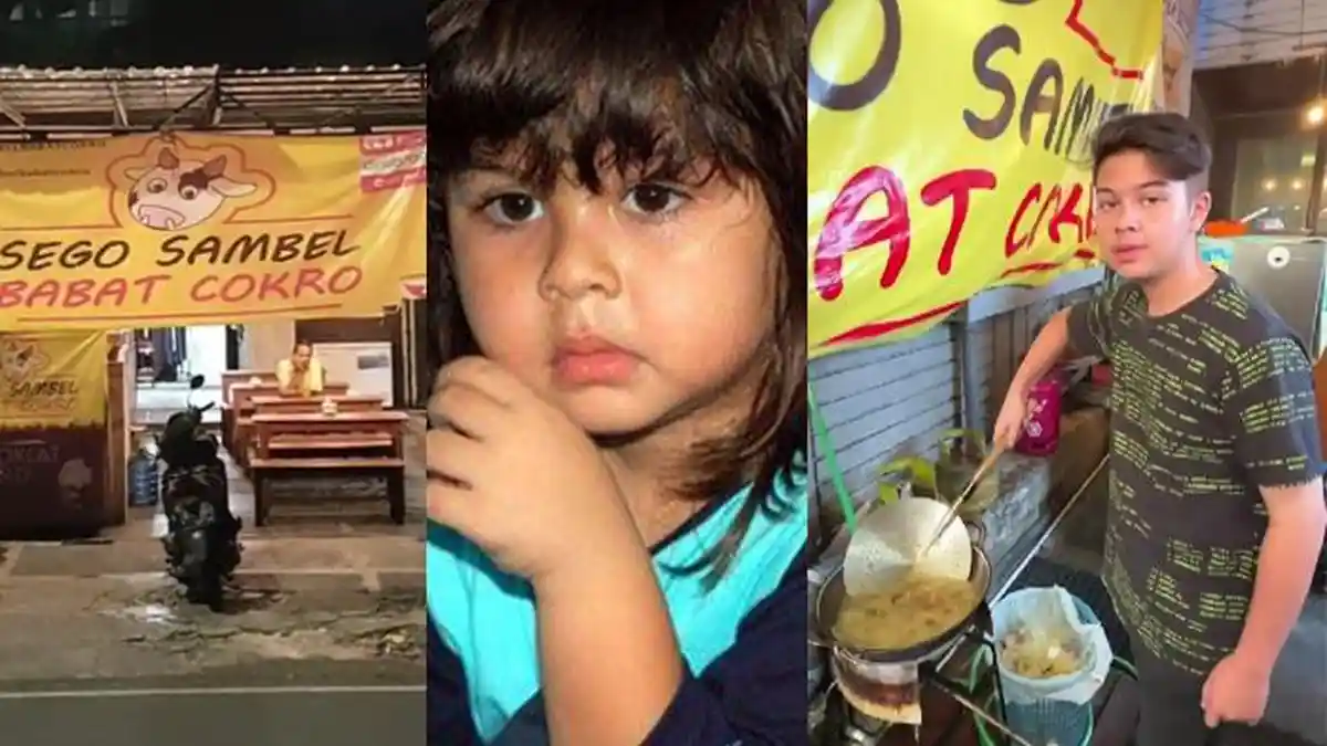 Usaha Baim Cilik Jual Nasi Babat di Malang, Cari Uang Sendiri Usai Ditinggal Ayah Honor Syuting Raib