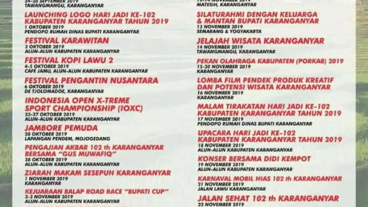 Didi Kempot Akan Ramaikan Hari Jadi ke-102 Karanganyar, Catat Tanggalnya