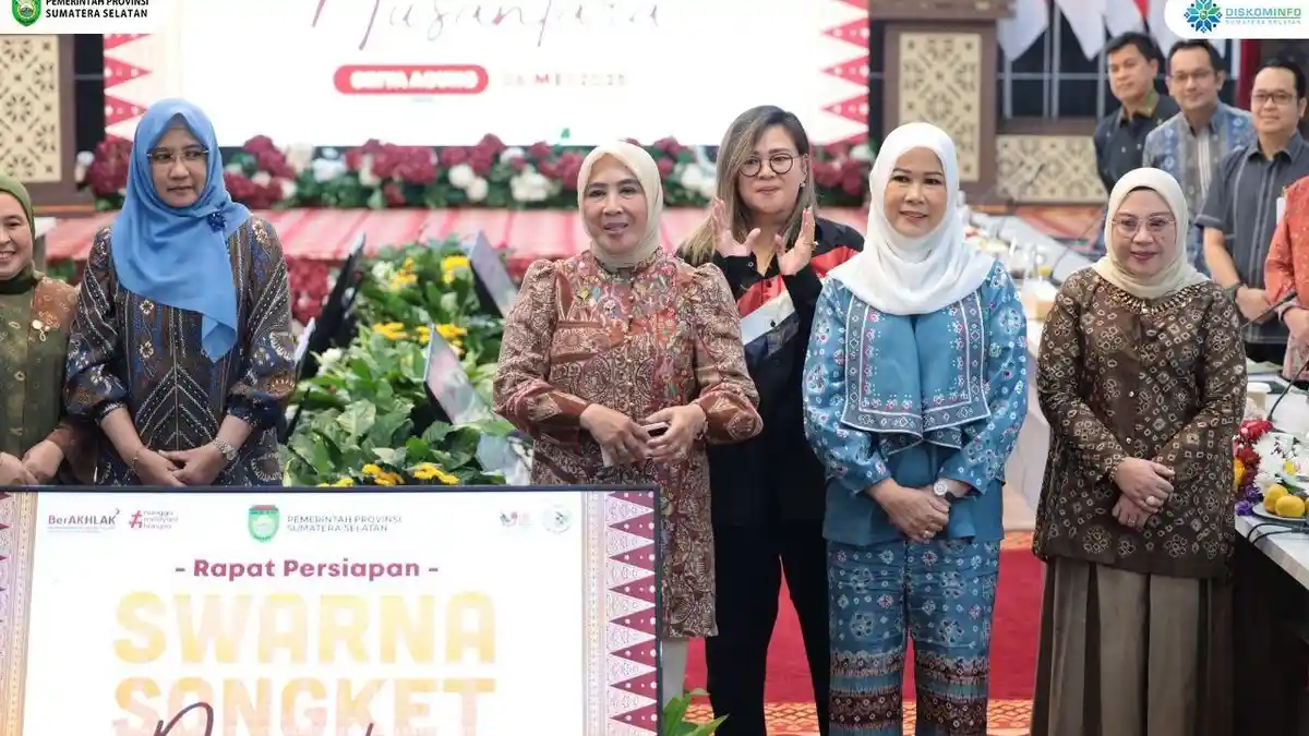 Sumsel Bakal Jadi Tuan Rumah Swarna Songket Nusantara, Tri Tito Karnavian Beri Apresiasi