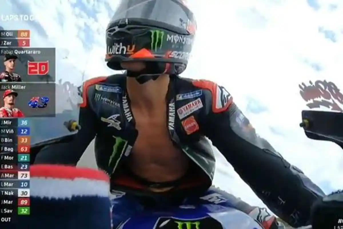 Terkait Insiden yang Terjadi di GP Catalunya, Fabio Quartararo: Saya Tidak Tahu Apa yang Terjadi