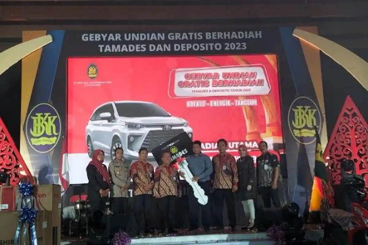 Inilah Pemenang 1 Unit Mobil Avanza Gebyar Hadiah Undian Gratis PT BPR BKK Karangmalang Sragen