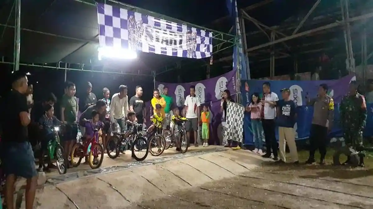 283 Peserta Ramaikan Grasstrack Sepeda Karang Taruna Oeba Kota Kupang