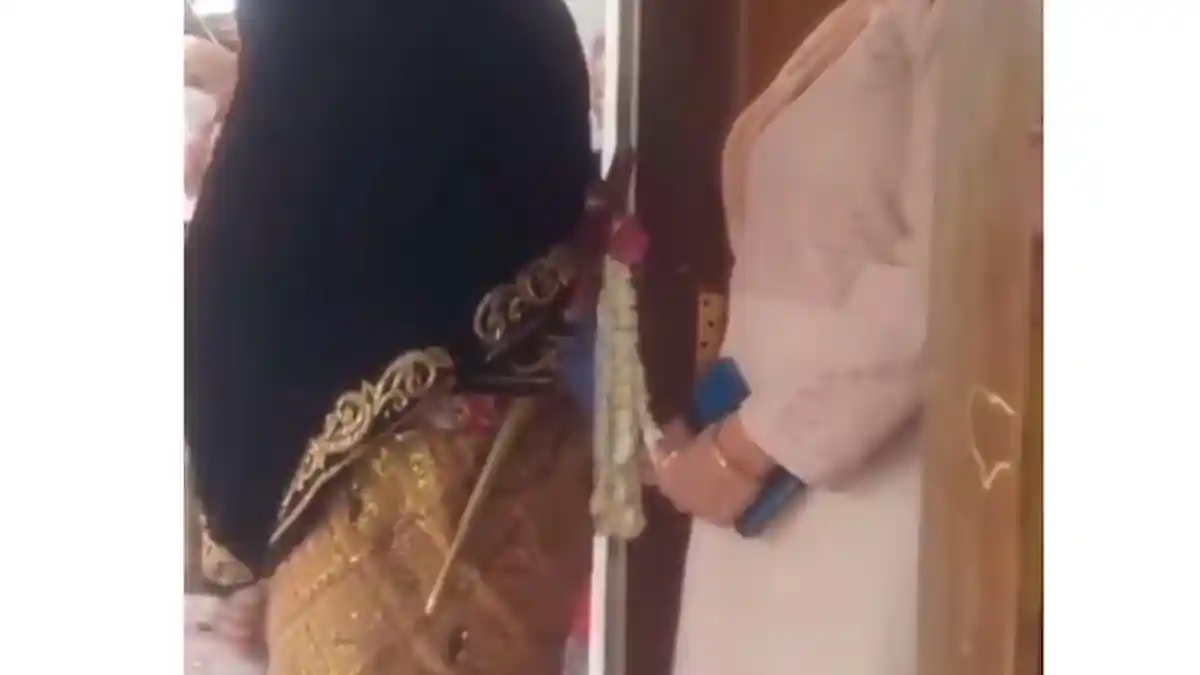 Video Viral Perempuan Diam-diam Memetik Kuncup Bunga Kantil dari Pengantin, Begini Penjelasannya