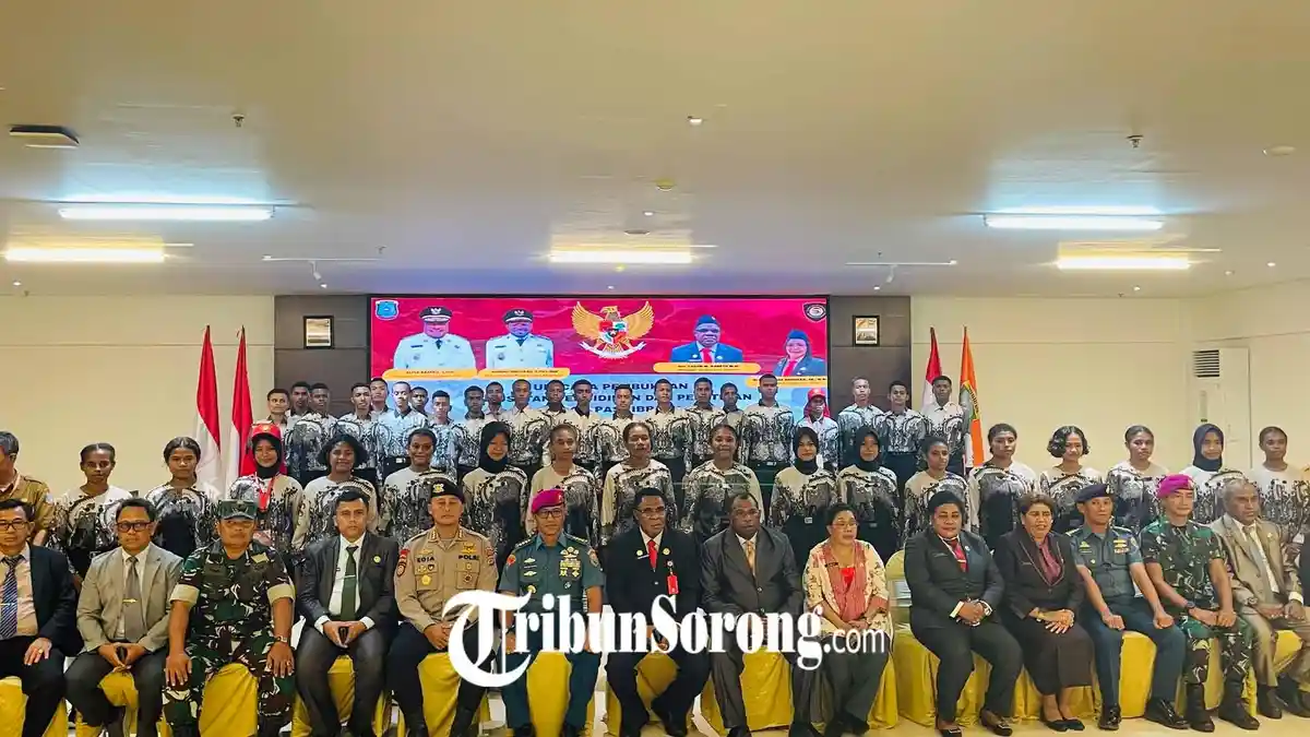 Pelatihan Calon Paskibraka Papua Barat Daya Dimulai: Fokus Bentuk Karakter dan Nasionalisme