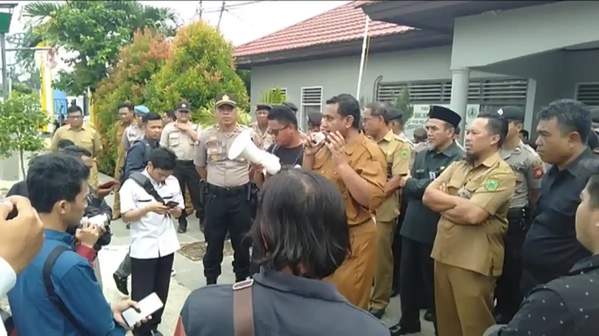 Pengunjuk Rasa Pertanyakan Uji Lab DLHK Berau, Perusahaan Sawit dan Batu Bara Lain Tidak Diteliti