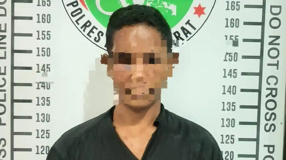 Simpan Sabu di Kotak Rokok,Pria Ini Dicokok Jajaran Polres Pesisir Barat Polda Lampung