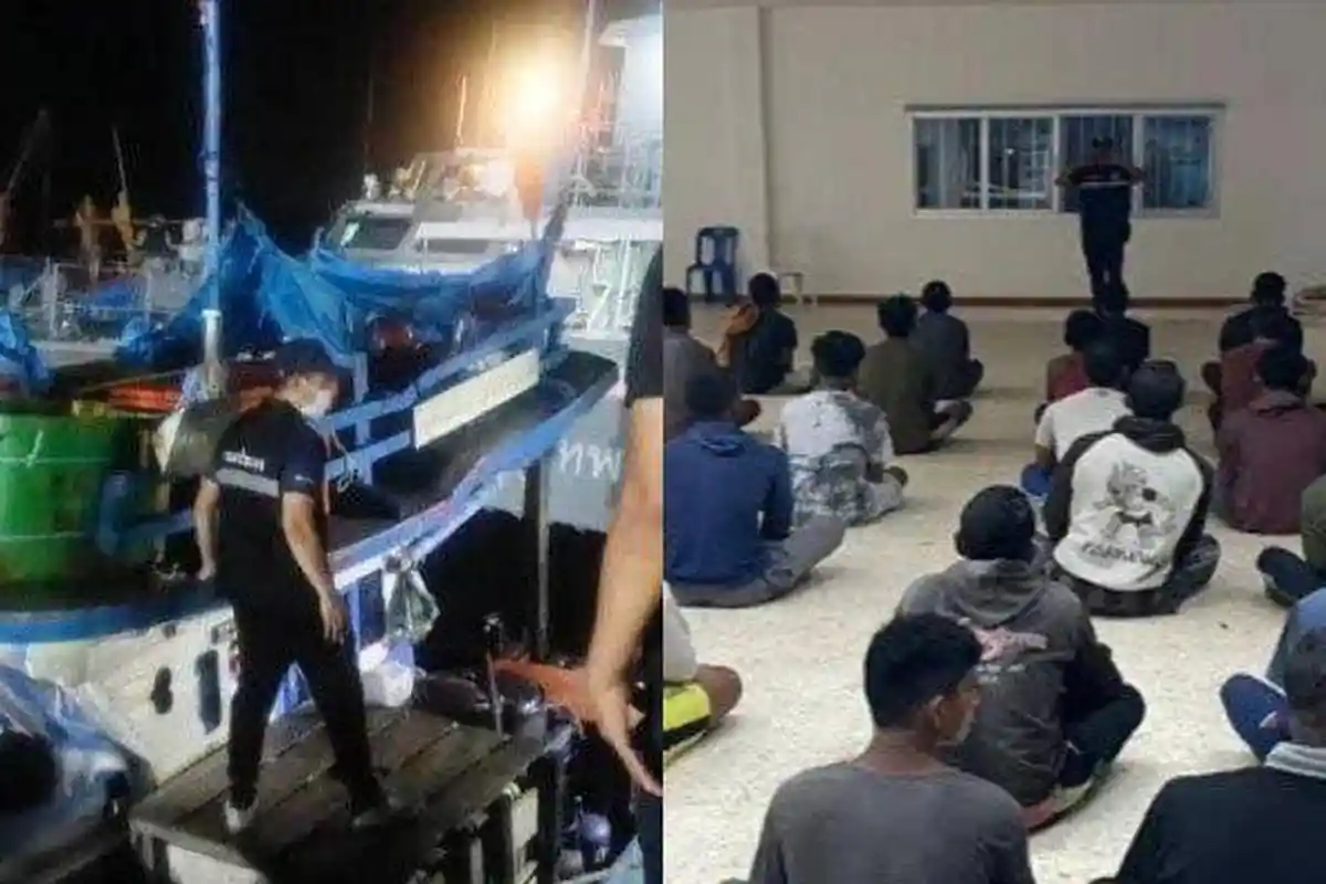 Masuk Wilayah Tanpa Izin, 29 Orang Nelayan Indonesia Ditahan Otoritas Kerajaan Thailand