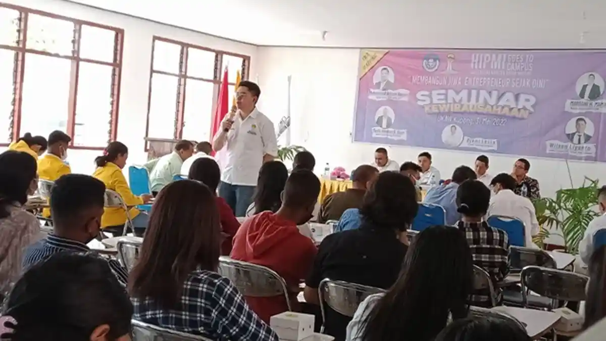 HIPMI NTT Gaet Pengusaha Muda Dikalangan Mahasiswa