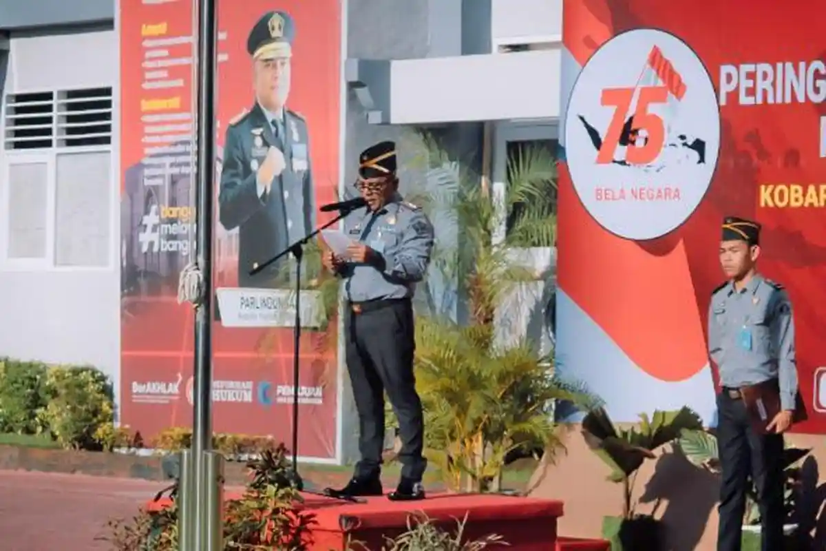 Peringatan Hari Bela Negara ke-75, Kakanwil Kemenkumham NTB Kobarkan Semangat Pengabdian