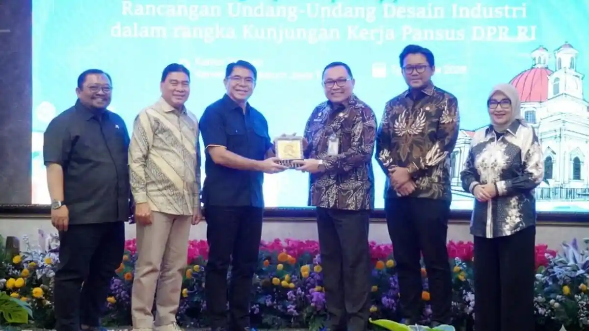 Kunker Pansus DPR RI ke Kemenkum Jateng, Bahas RUU Desain Industri
