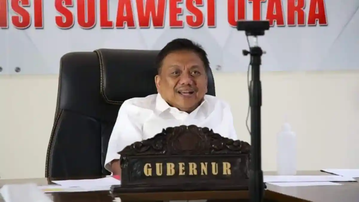 Olly Dondokambey Wakili Gubernur se-Indonesia Sebagai Pembicara di Webinar Kemendagri