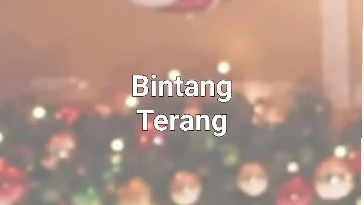 Lirik Bintang Terang - Rafael Tan, Lagu Natal