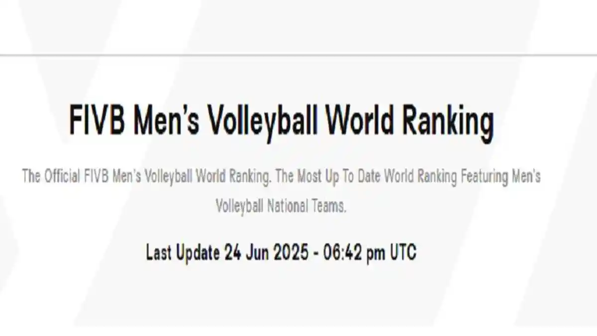 RANKING FIVB Voli Putra Usai AVC Nations Cup 2025, Berapa Posisi Timnas ...