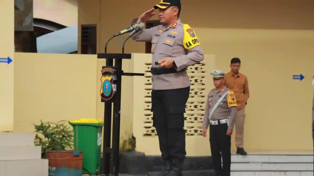 Pimpin Apel Gelar Pasukan Operasi Zebra Toba 2024, Ini Harapan Kapolres Sibolga