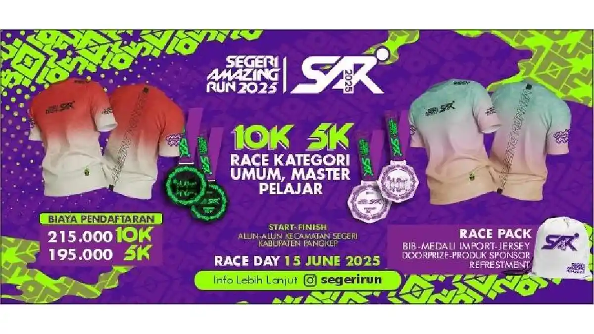 Segeri Amazing Run 2025: Run and Celebrate Your Life