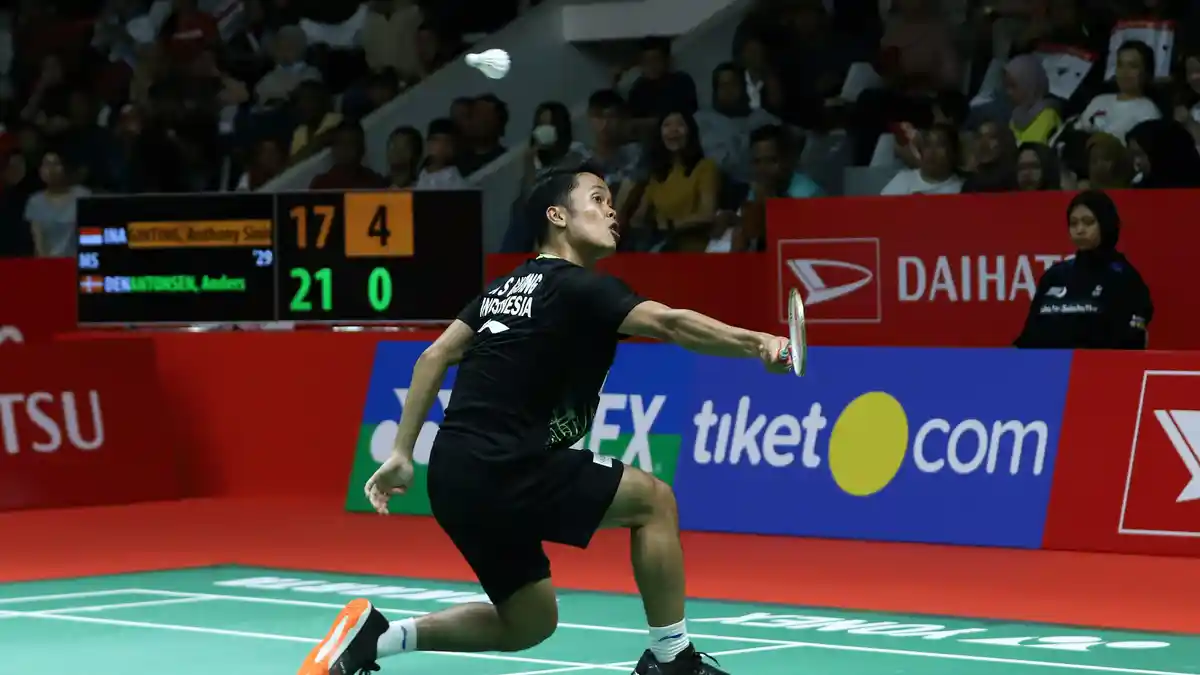Hasil Thailand Open II 2021, Anthony Sinisuka Ginting KO Ditekuk Lee Cheuk Yiu Dalam Laga Tiga Gim