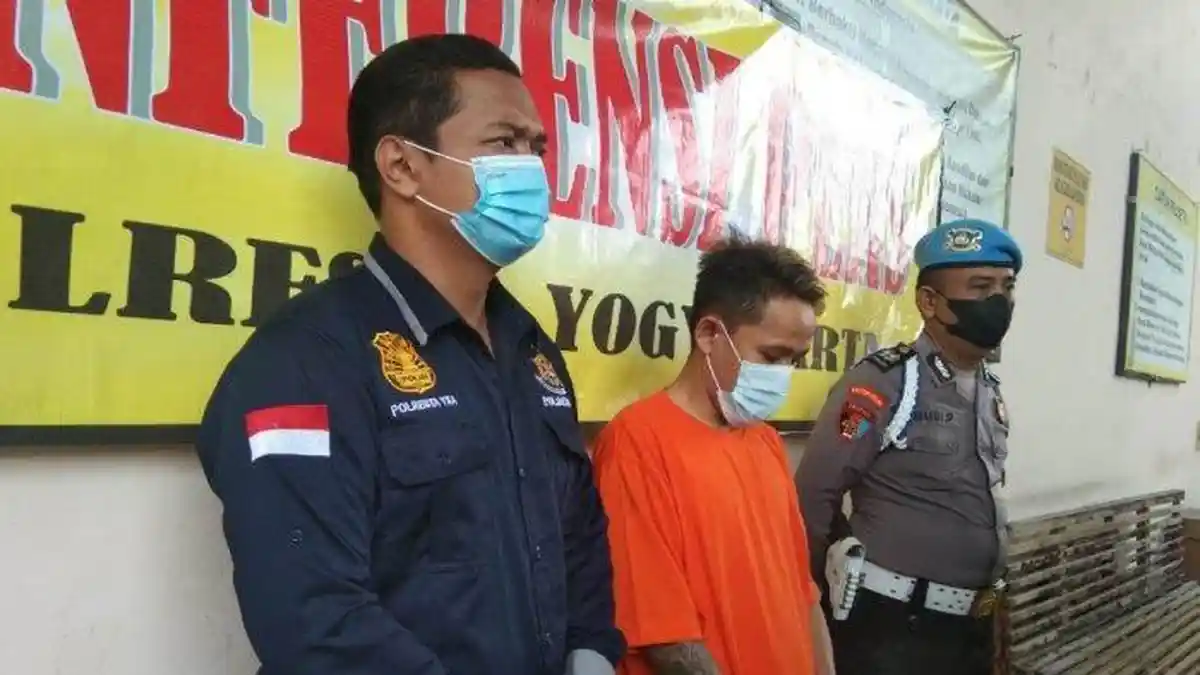Pria Mabuk dan Membawa Celurit di Kota Yogyakarta Ternyata Seorang Residivis