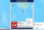 Gempa 3,0 Magnitudo Guncang Siompu Barat Buton Selatan Sulawesi Tenggara, Tidak Berpotensi Tsunami