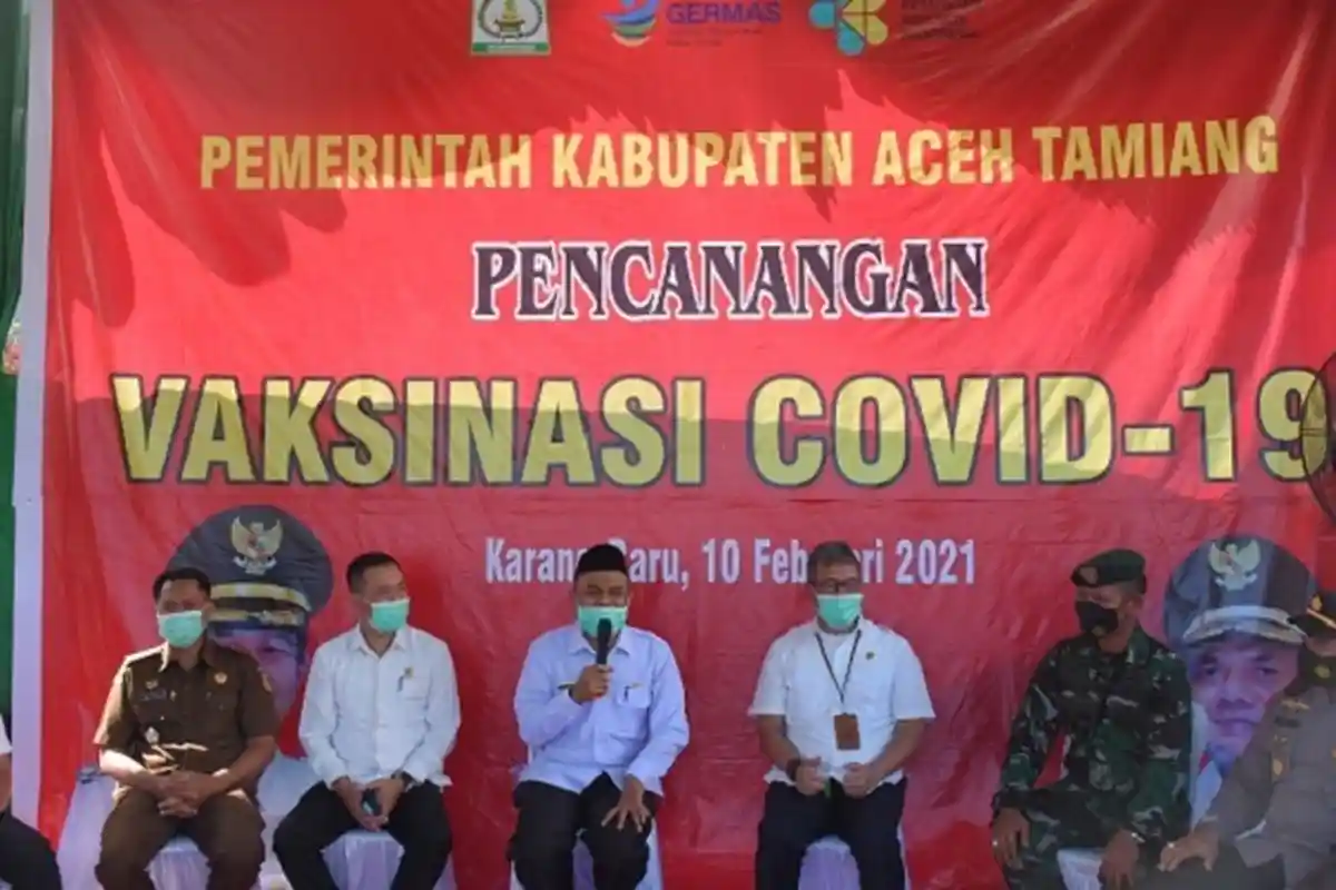 Aceh Tamiang Canangkan Vaksinasi Covid-19, Bukan Kewajiban, Tetapi Cegah Penyebaran Virus Corona