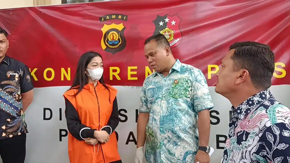 Promosikan Judi Online, Selebgram Berinisial CS Ditangkap Polda Jambi