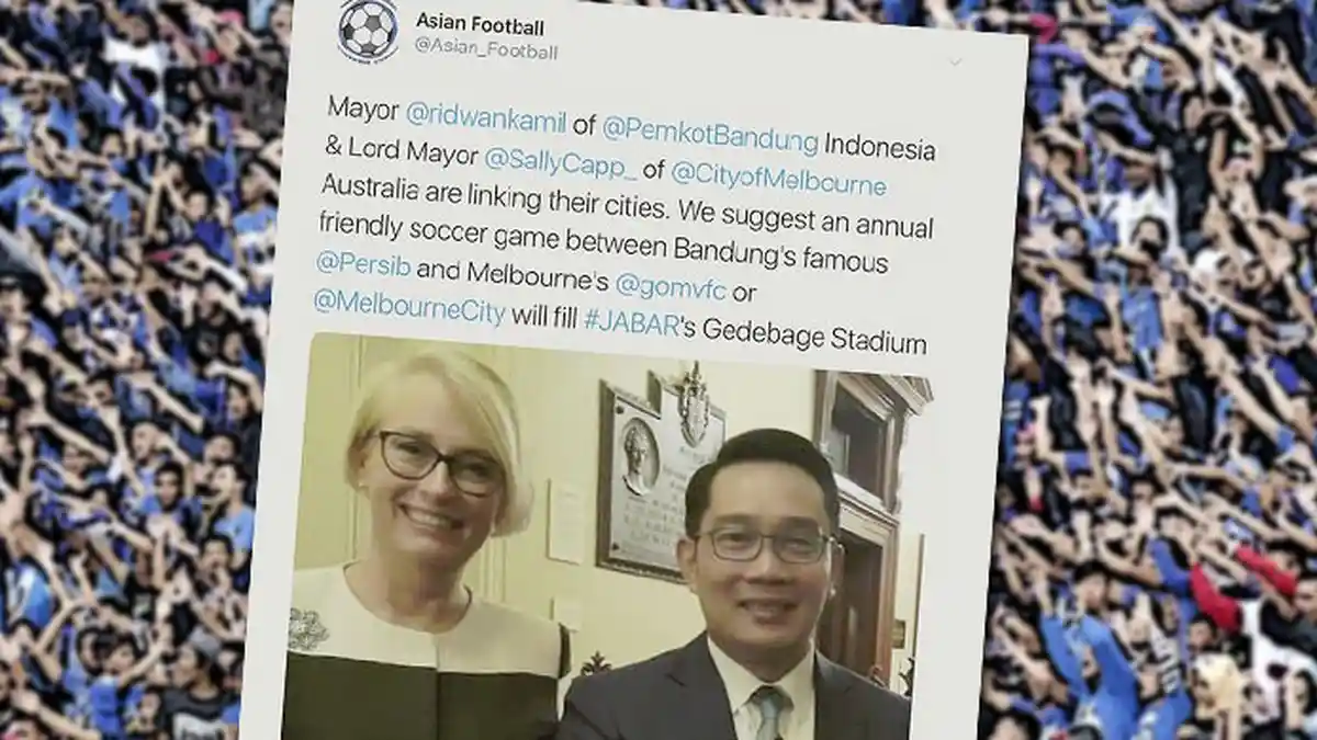 Kabar Persib Bandung Akan Uji Coba Lawan Klub Australia Ternyata Hanya Wacana