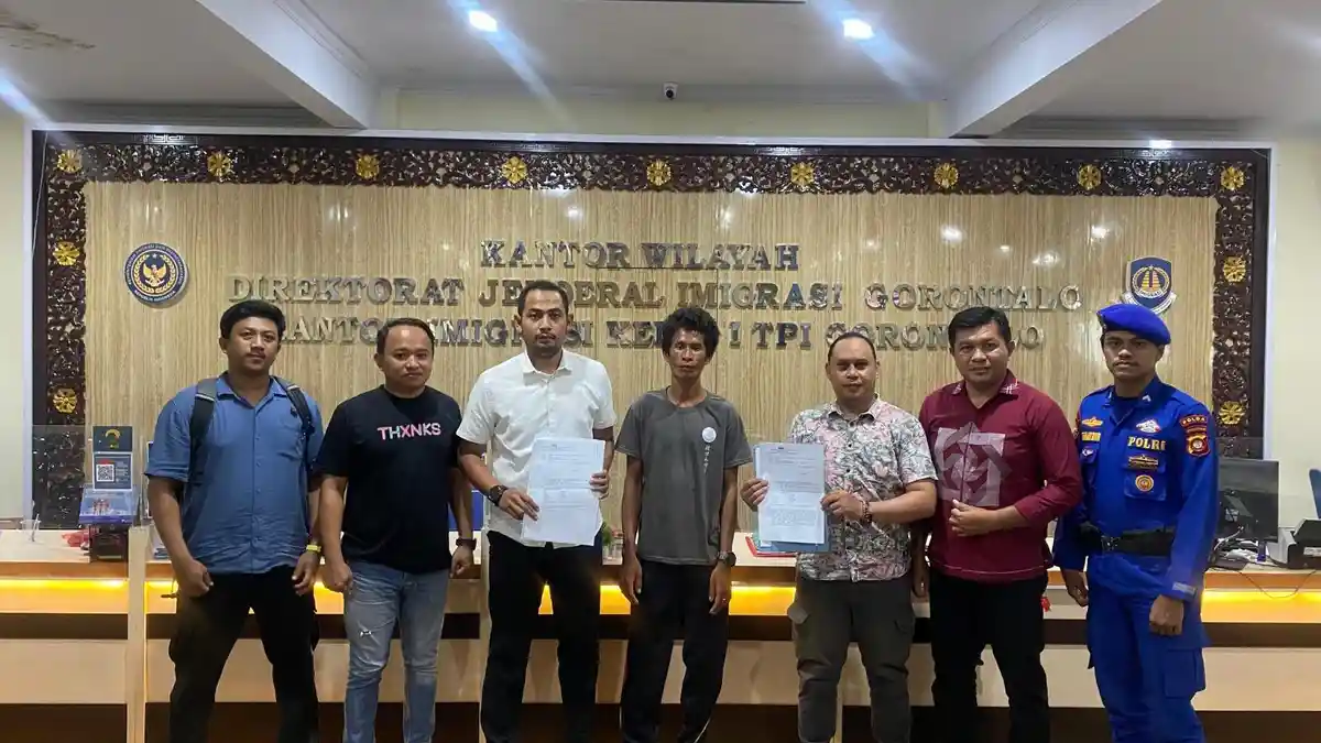 Nelayan Filipina Berpotensi Dideportasi usai Terdampar di Perairan Gorontalo Utara