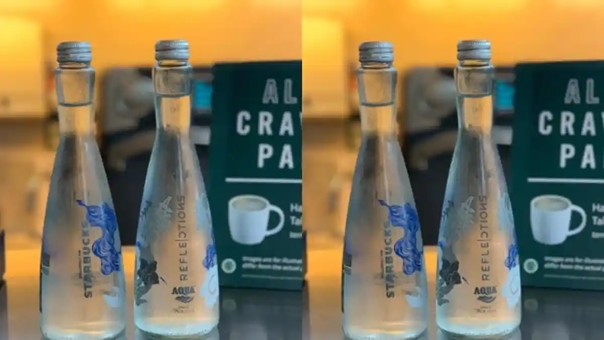 Intip Desain Kece Botol Ramah Lingkungan Kolaborasi Aqua & Starbucks