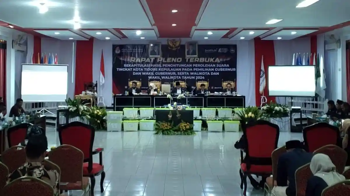 Pilkada Maluku Utara 2024: 3 Saksi Tolak Tanda Tangan Hasil Rekapitulasi Suara KPU Tidore