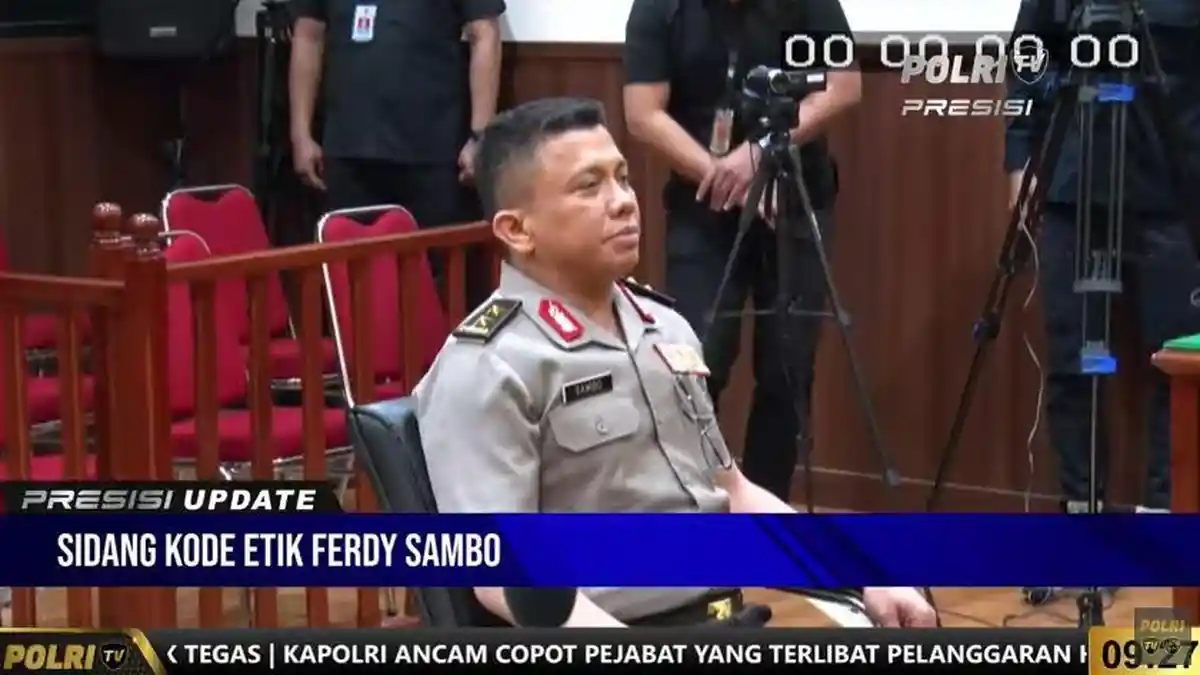 Tangis Anak Buah Ferdy Sambo saat Tahu Mereka 'Termakan' Ucapan sang Jenderal Soal Kasus Brigadir J