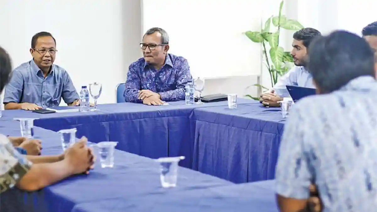 Pimpinan Sekolah Fatih Silaturahmi ke Serambi Indonesia   