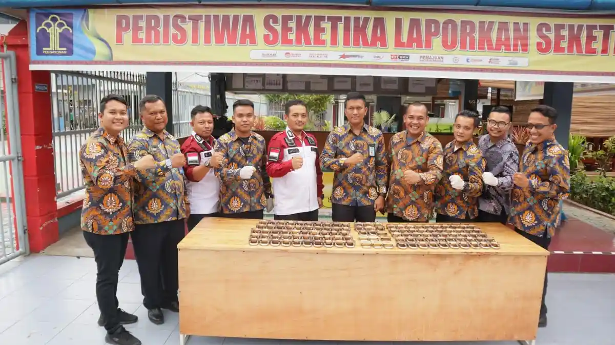 Antisipasi Gangguan Kemanan dan Ketertiban, Lapas Tebing Tinggi Lakukan Rolling Gembok