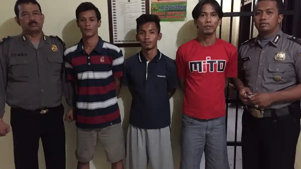 Sukses Lima Kali Beraksi, Komplotan Pembobol Rumah Diringkus