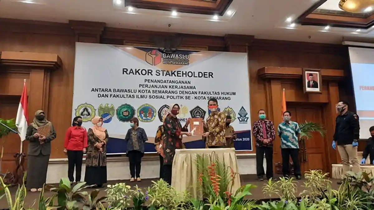 Bawaslu Kota Semarang Kerja Sama dengan 11 Universitas, Ingin Turut Jadi Pengawas Partisipatif