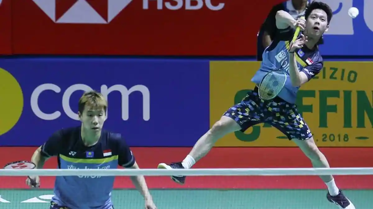 SIARAN LANGSUNG LINK LIVE STREAMING SEMIFINAL BWF, Tonton Marcus Gideon/Kevin Sanjaya dkk Siang Ini