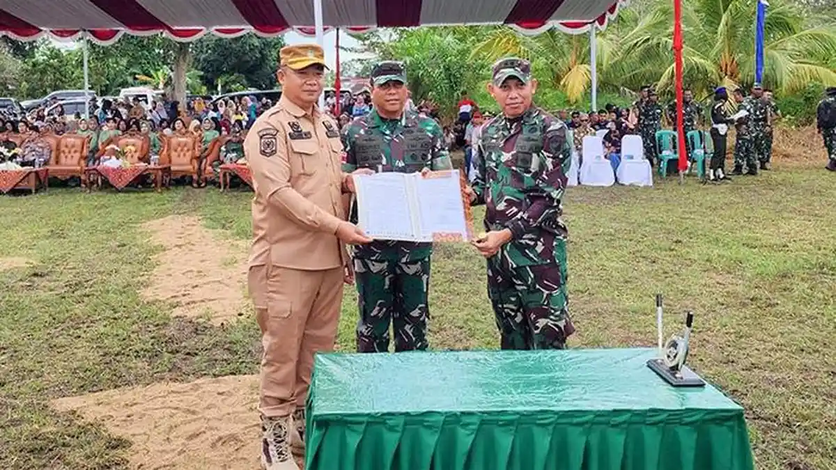Sekda Alexander Wilyo: TMMD Banyak Berikan Manfaat Bagi Masyarakat Ketapang