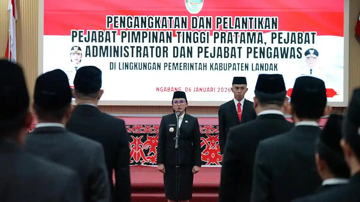 Daftar Nama Kepala Dinas dan Kepala Badan di Masa Periode ke 2 Bupati Landak Karolin